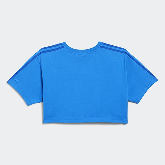 Adidas Originals Women's Glow blue Ivy Park Crop Top H61694 - Picture 4 of 4